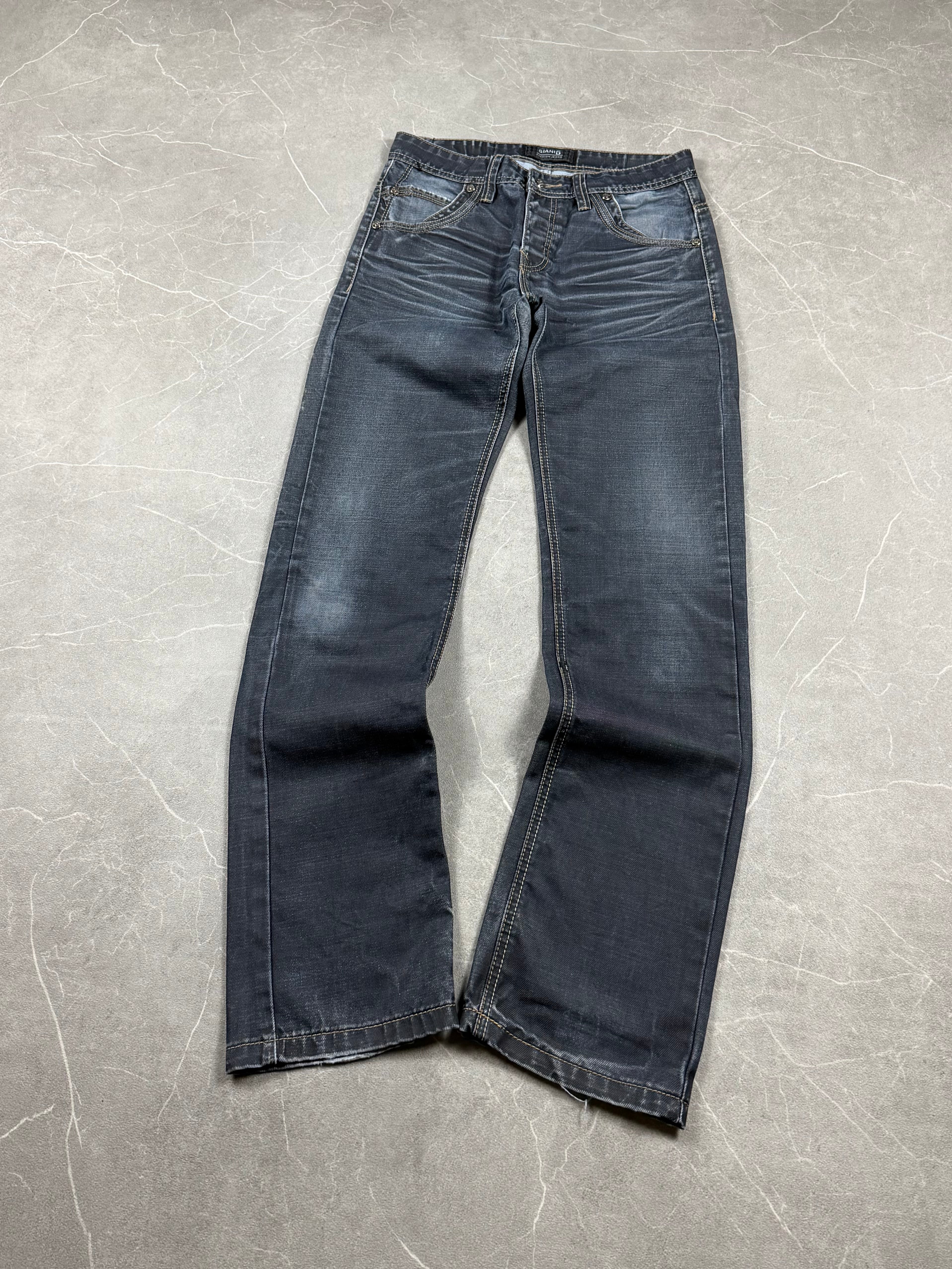 Vintage Washed Slim Jeans (S)