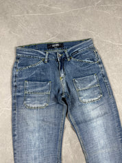 Vintage Stretched Bootcut Jeans (S-M)