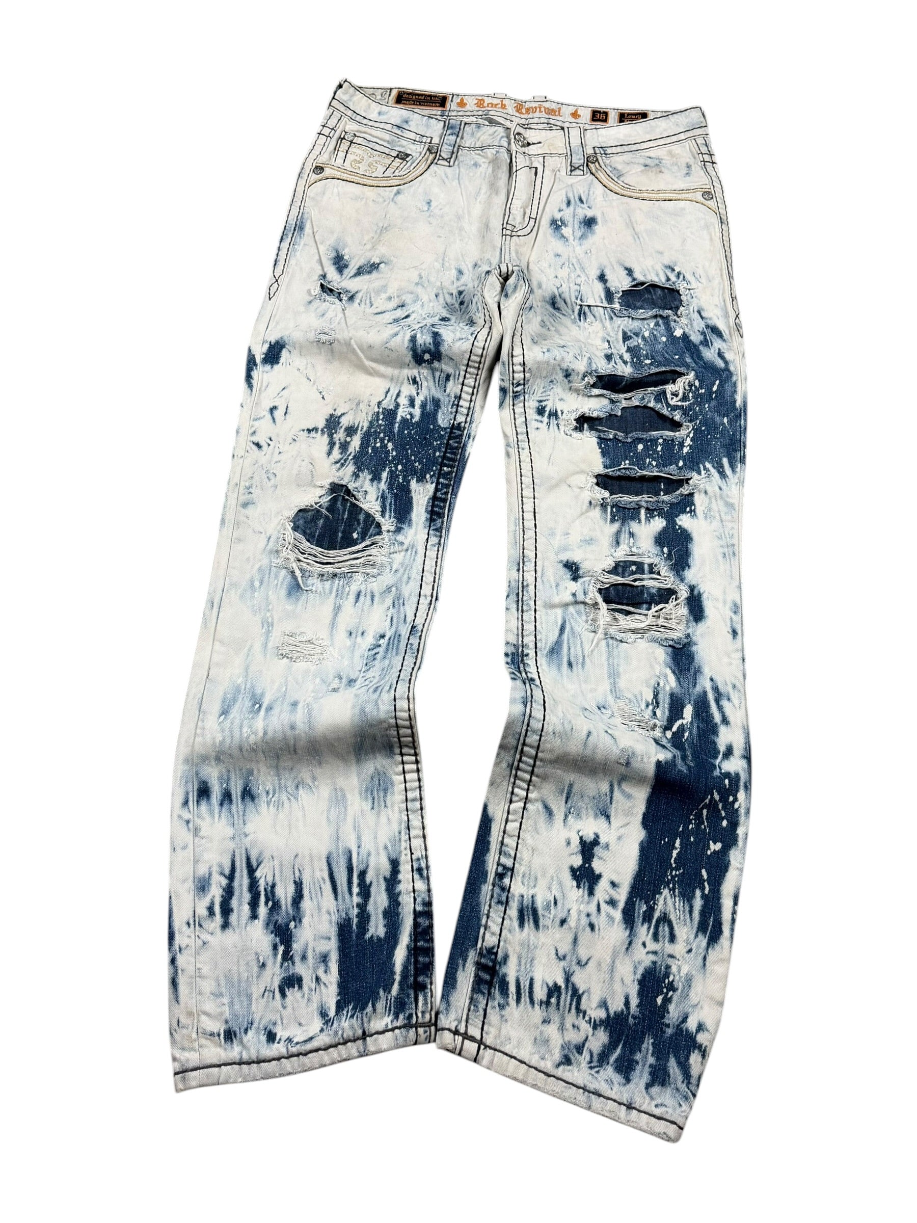 Rock Revival washed Slim Jeans (L)