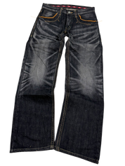 Crazy Washed Bootcut Jeans (S)