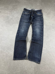 Vintage Washed Slim Jeans (S-M)