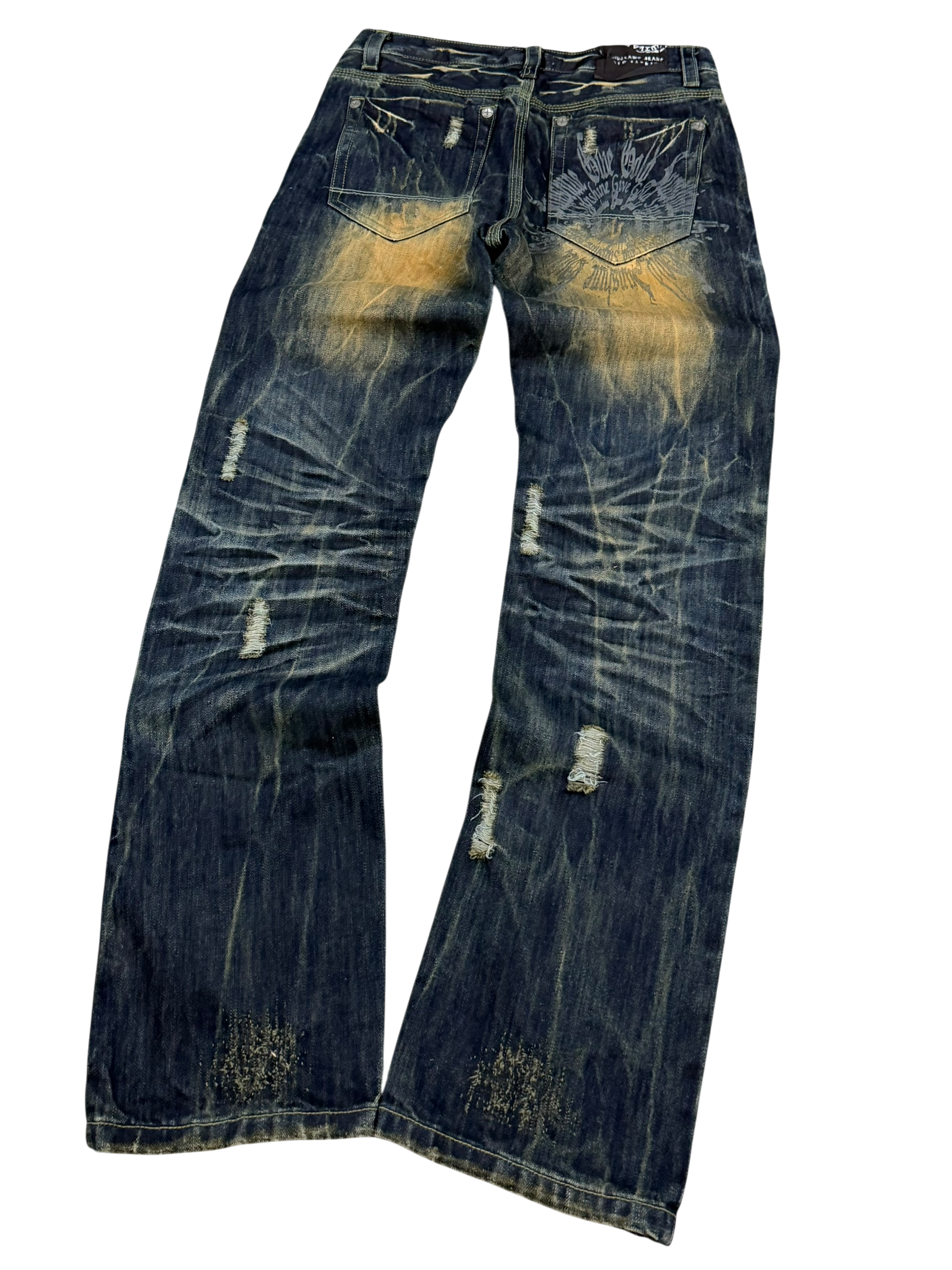 Ultra washed Straight Jeans (S)