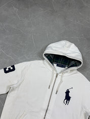 Ralph Lauren Big Pony Checked Hood Zipper (S)