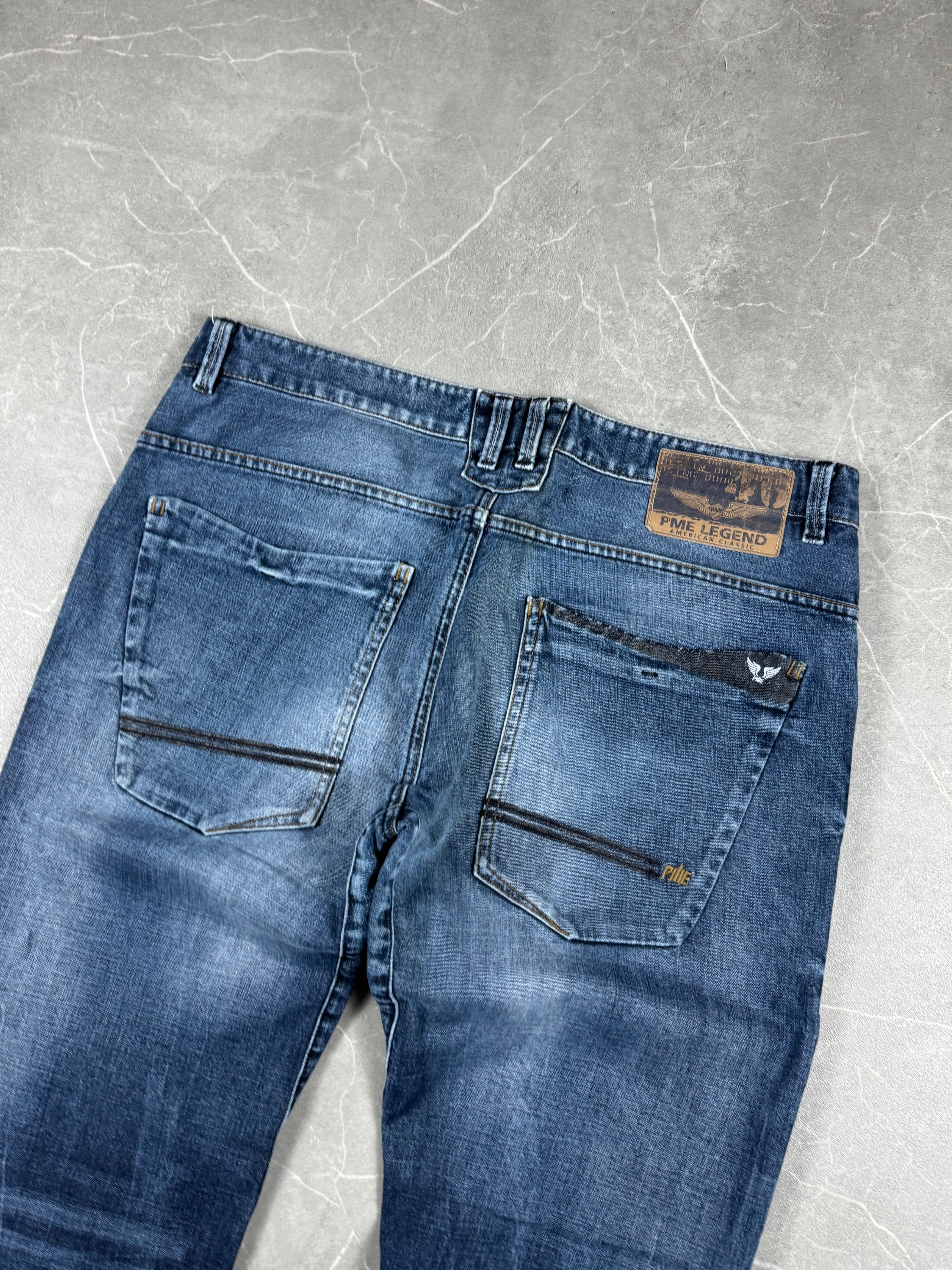 Vintage washed jeans (M)