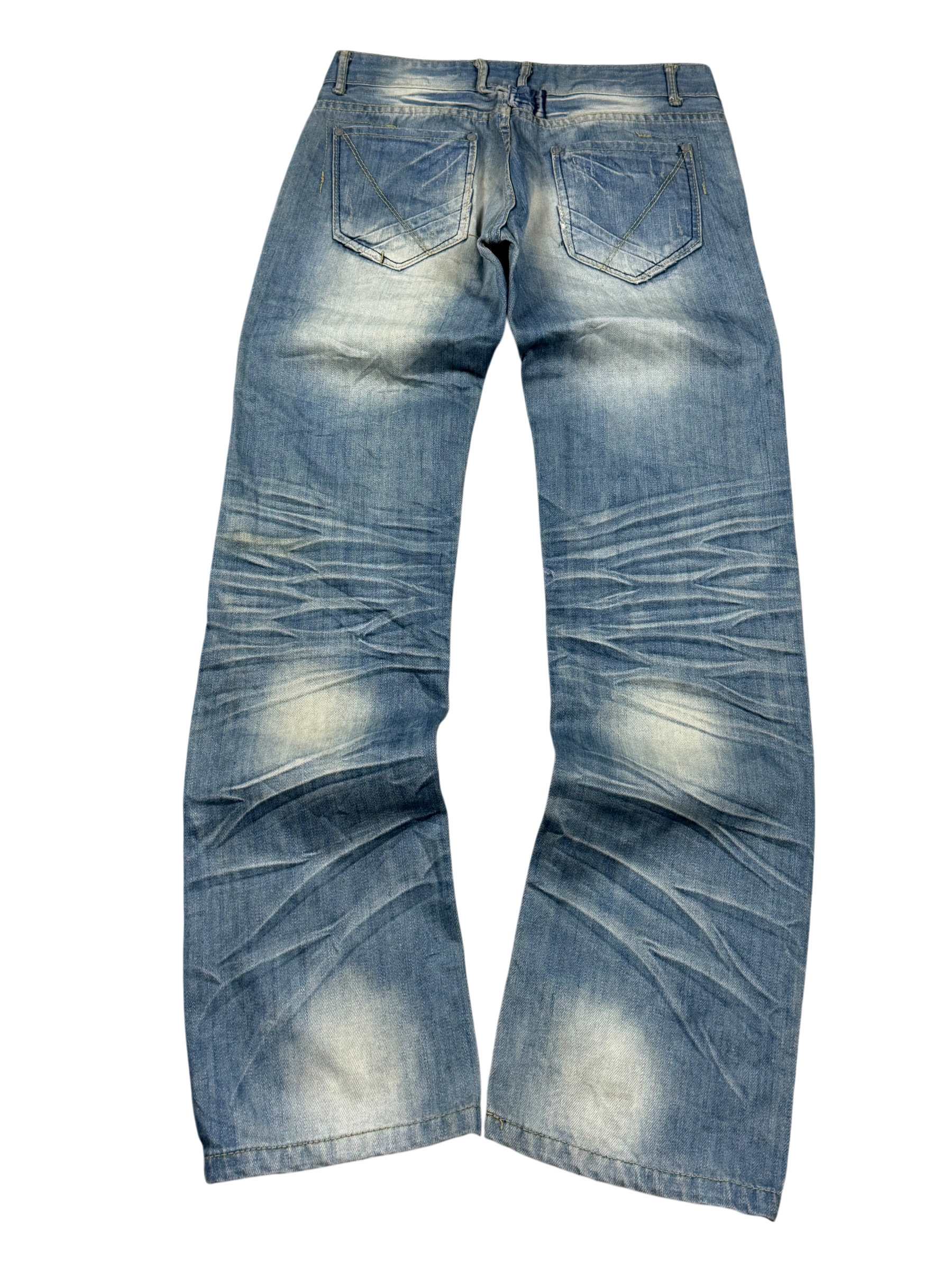 Crazy washed Slim Jeans (XS-S)