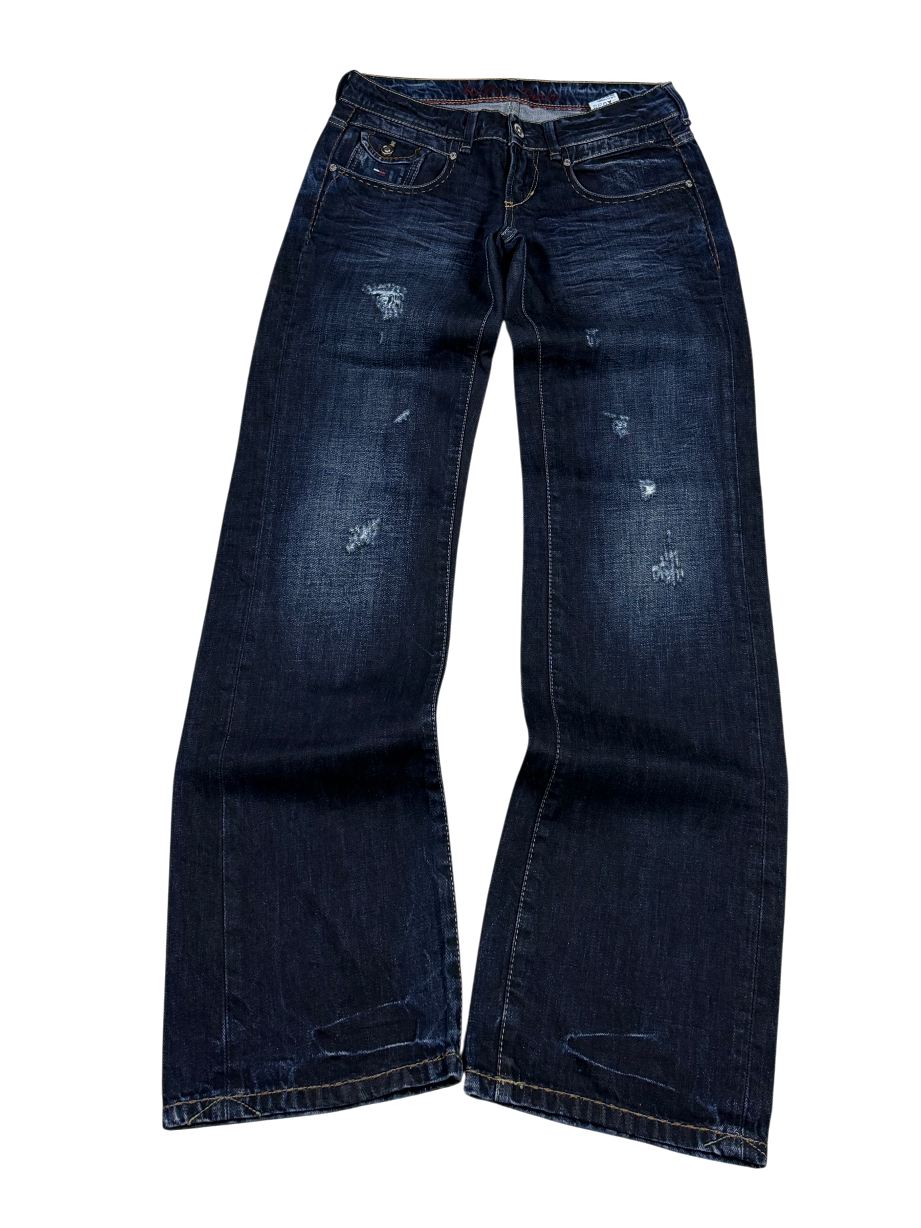 Vintage washed Bootcut Jeans *Hilfiger (XS)