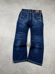 Camp David Washed Bootcut Jeans (S)