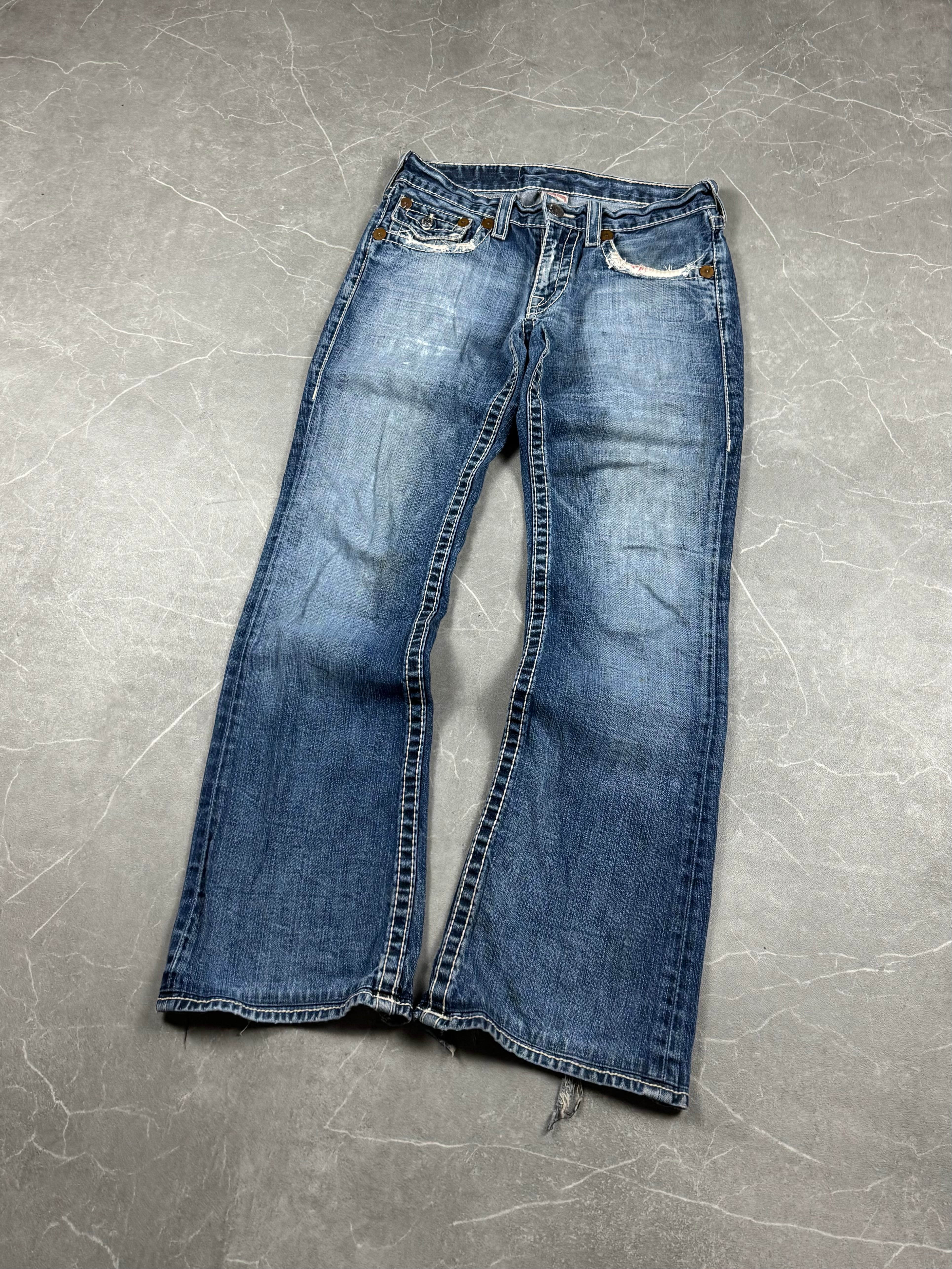 True Religion washed/Bootcut Jeans (S)