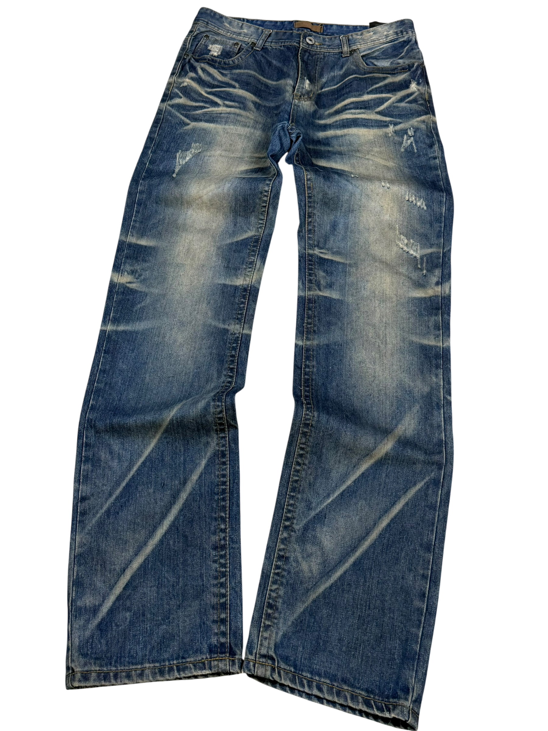 Ultra Washed Straight Jeans (M)