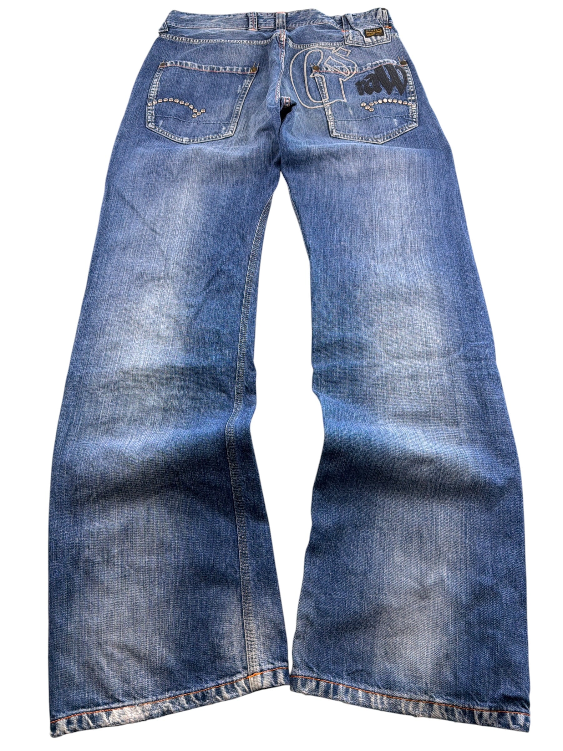 Gstar vintage Big Logo Bootcut Jeans (L)
