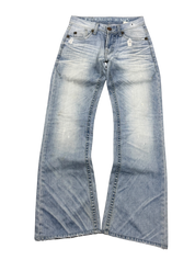 Ultra Washed Bootcut Jeans (XS)
