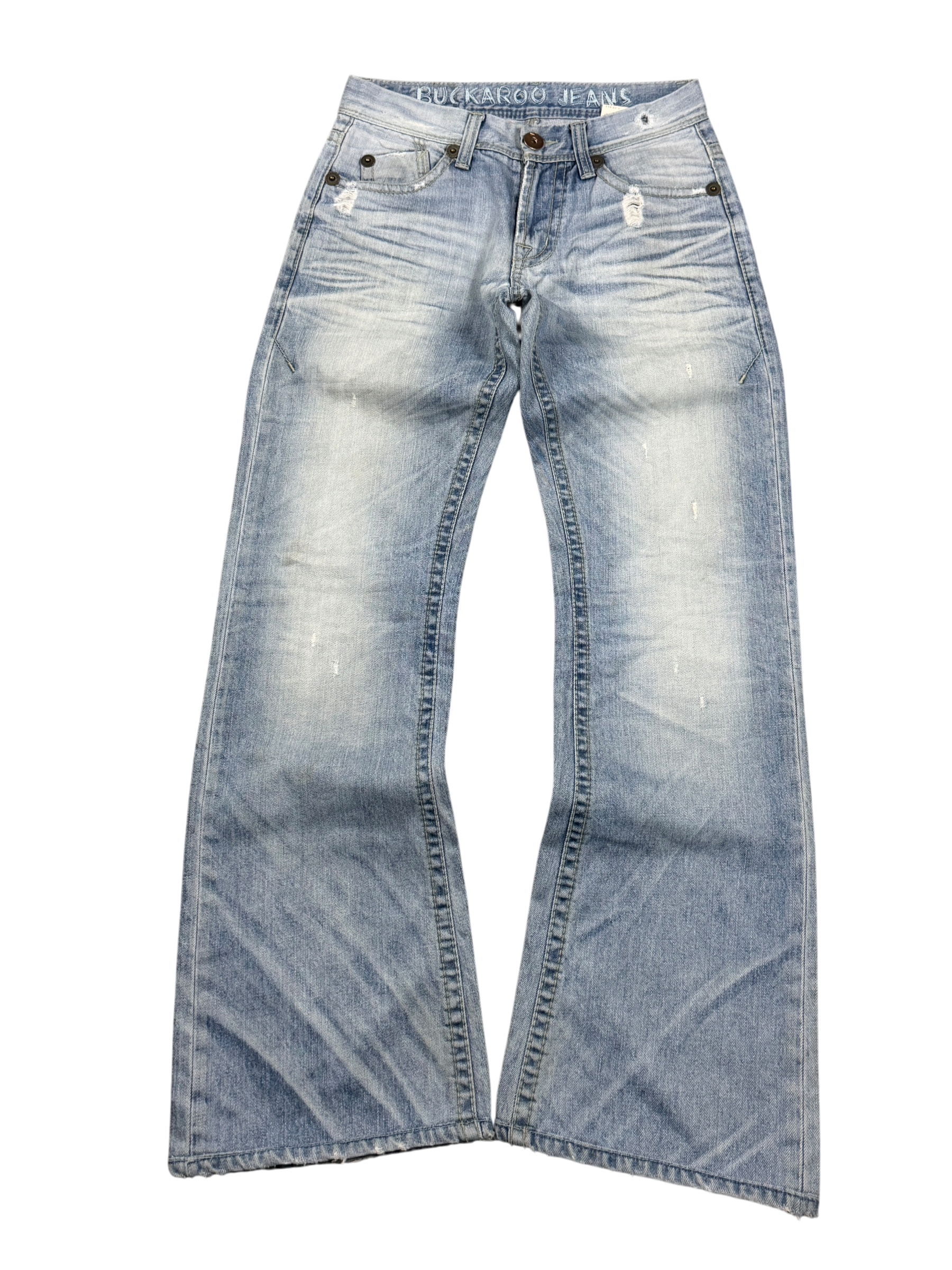 Ultra Washed Bootcut Jeans (XS)