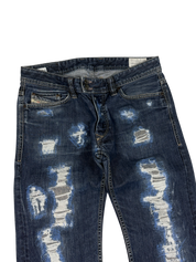 Diesel distressed Straight Jeans (XS)