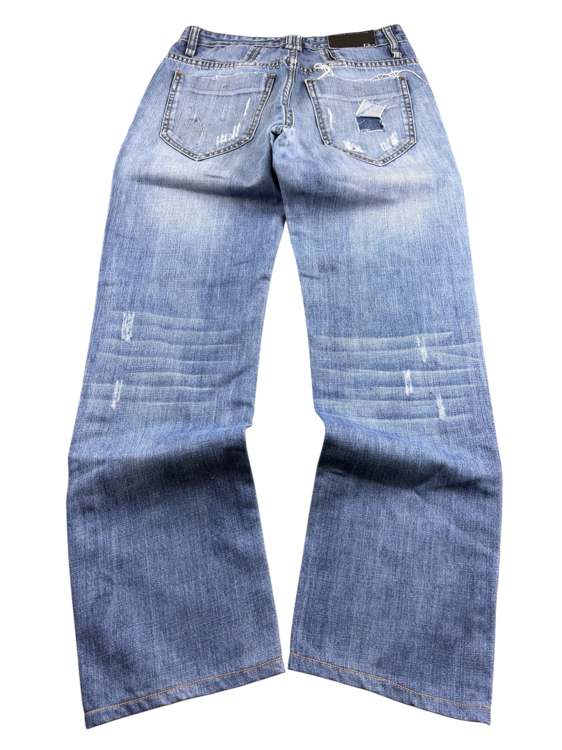 Vintage washed Straight Jeans (XS)