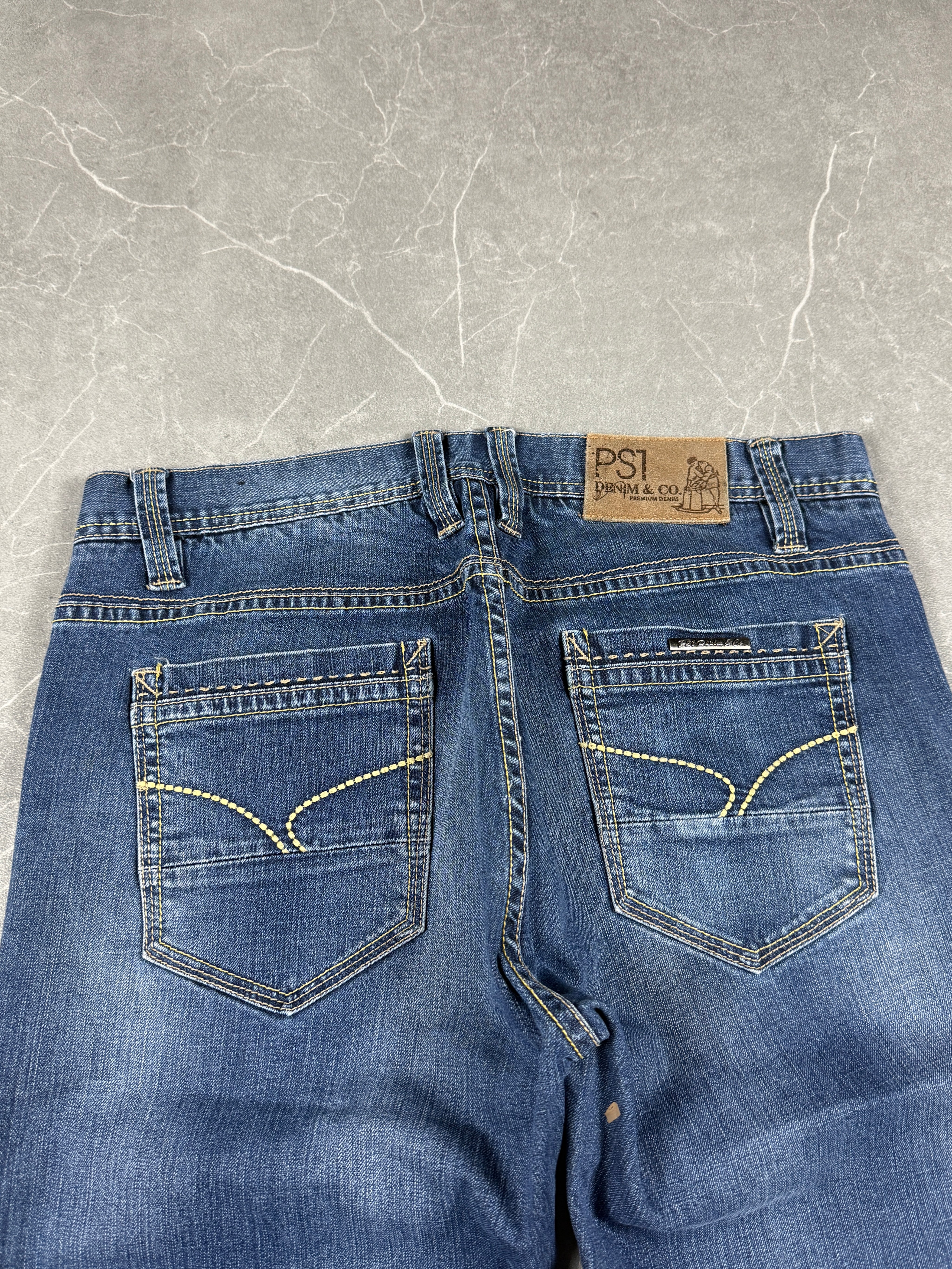Vintage washed jeans (S)