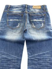Washed Bootcut Jeans (XS)