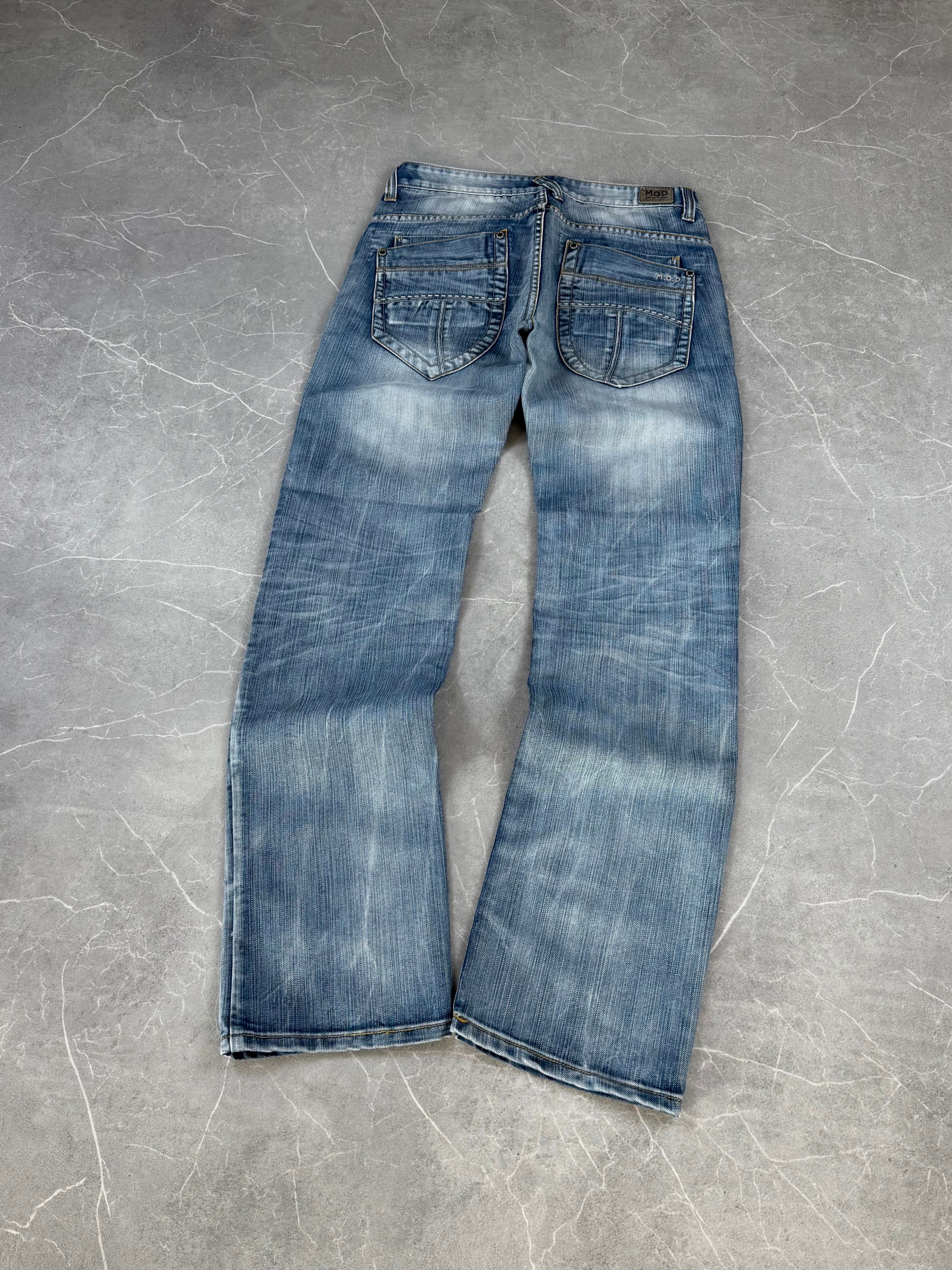 Vintage washed Straight Jeans (M)