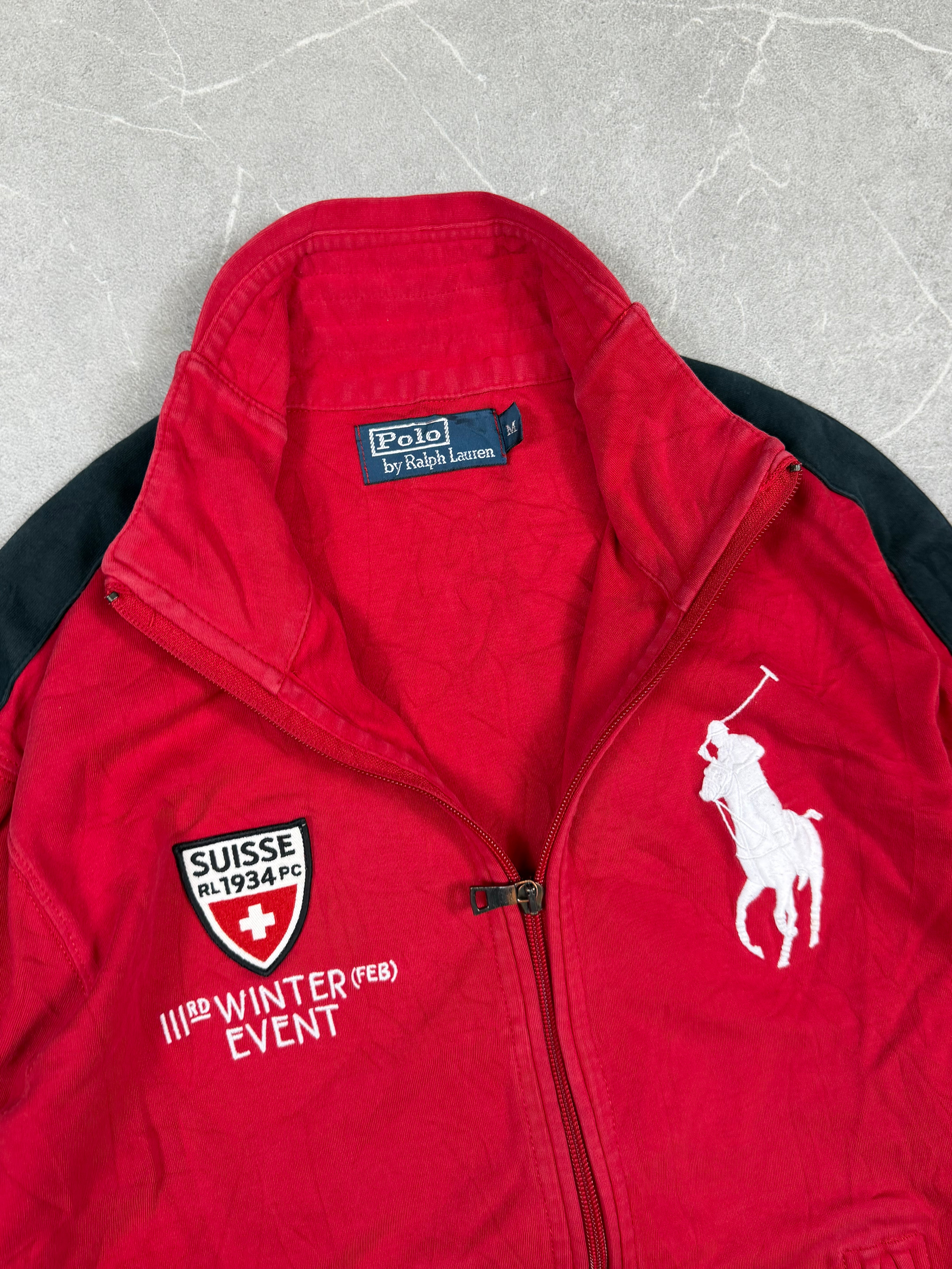 Ralph Lauren Big Pony SUISSE Zip (M)
