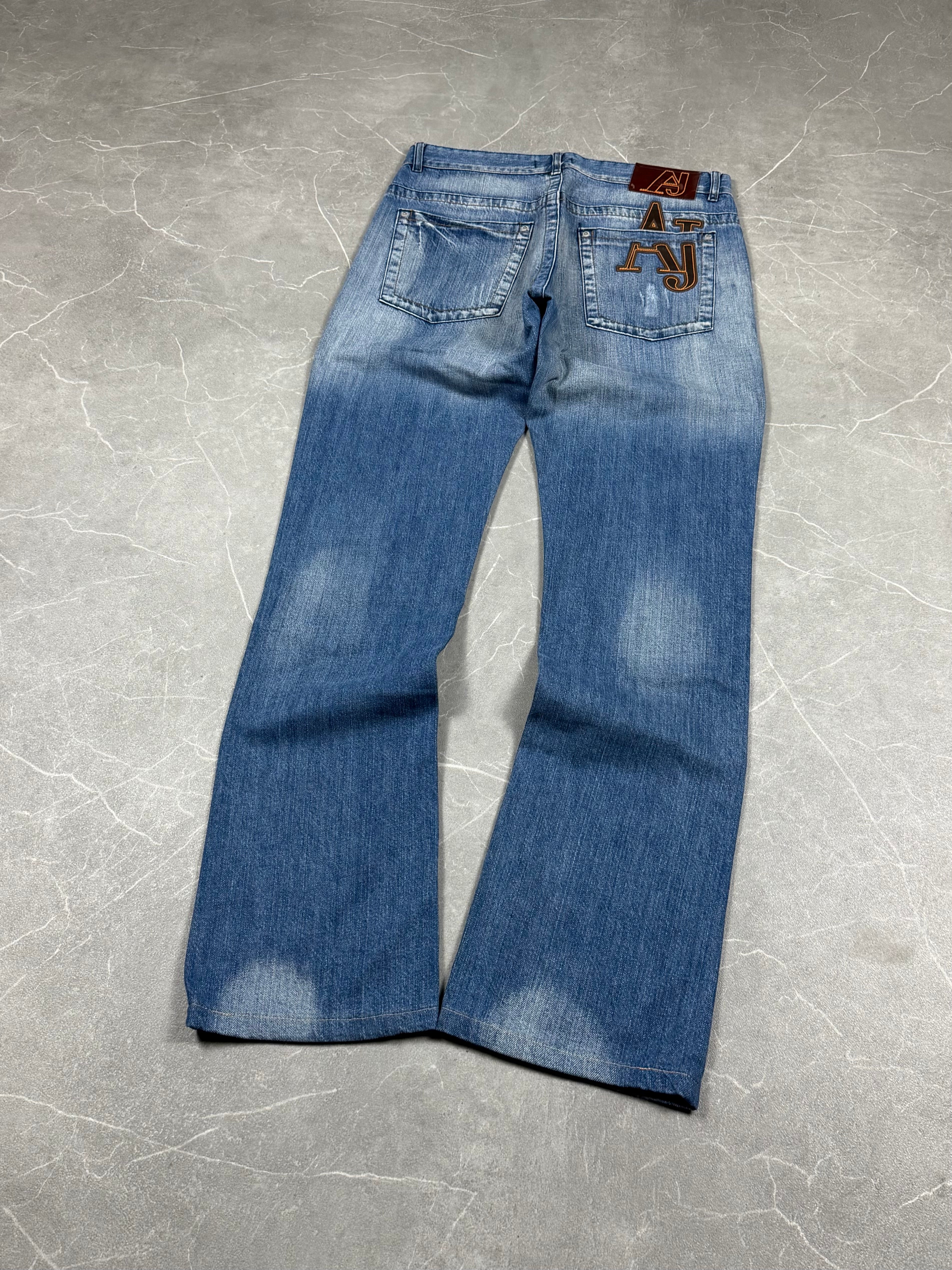 Armani Big Logo Jeans (M)