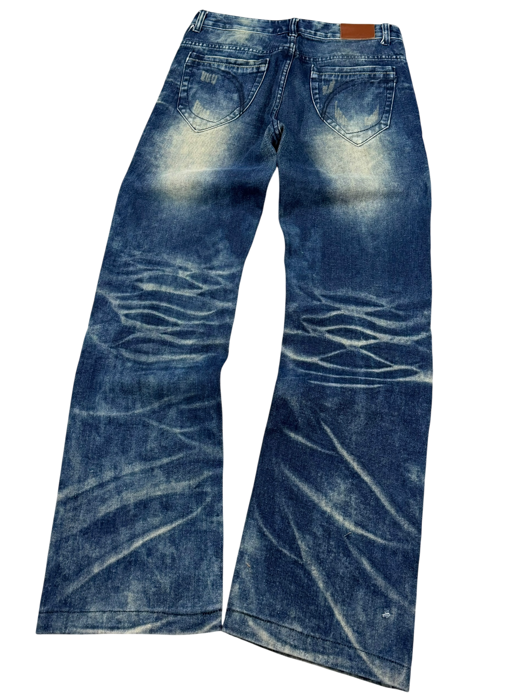 Crazy washed Straightfit Jeans (S)
