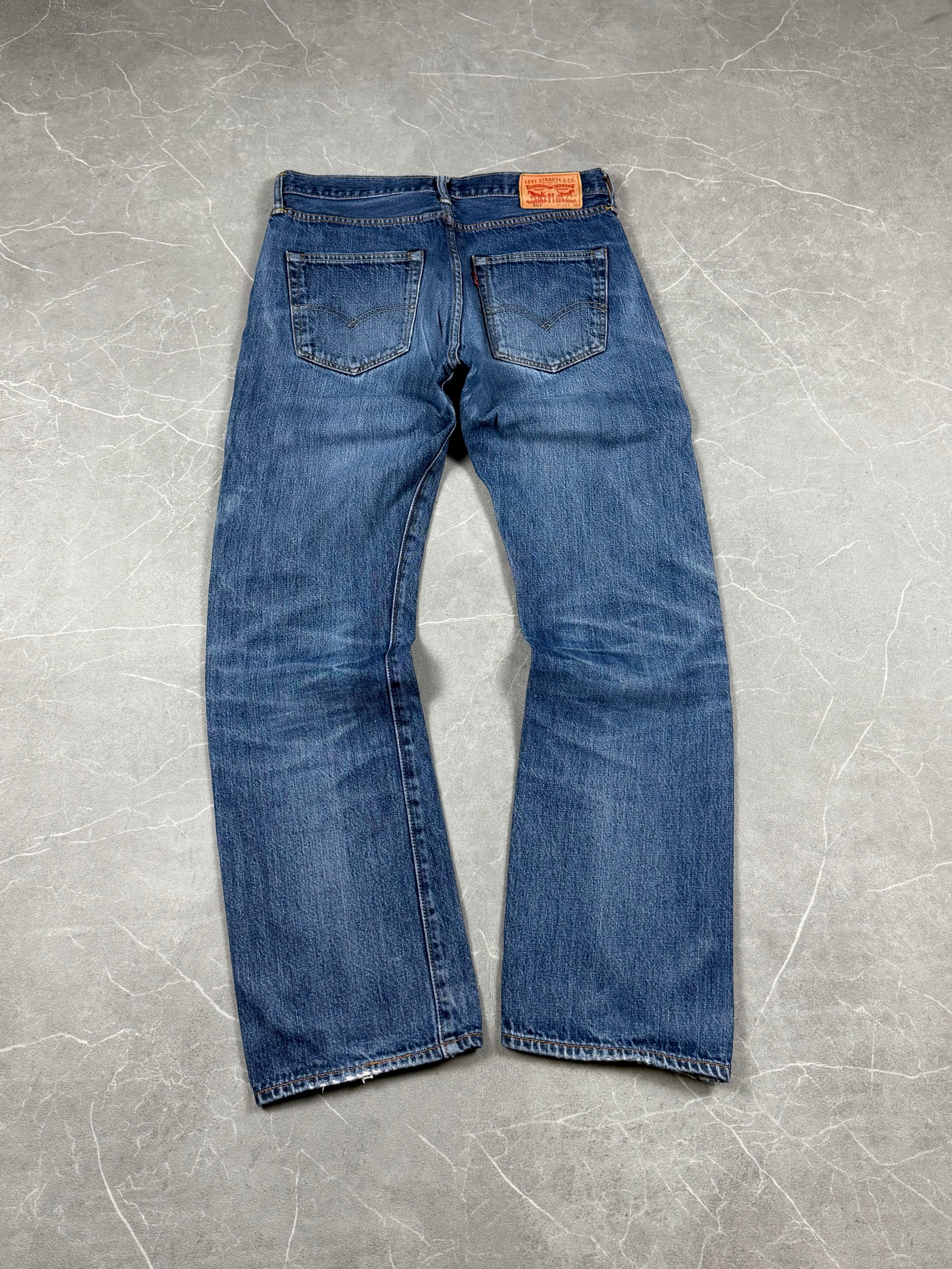 Levis 501 washed jeans (S)