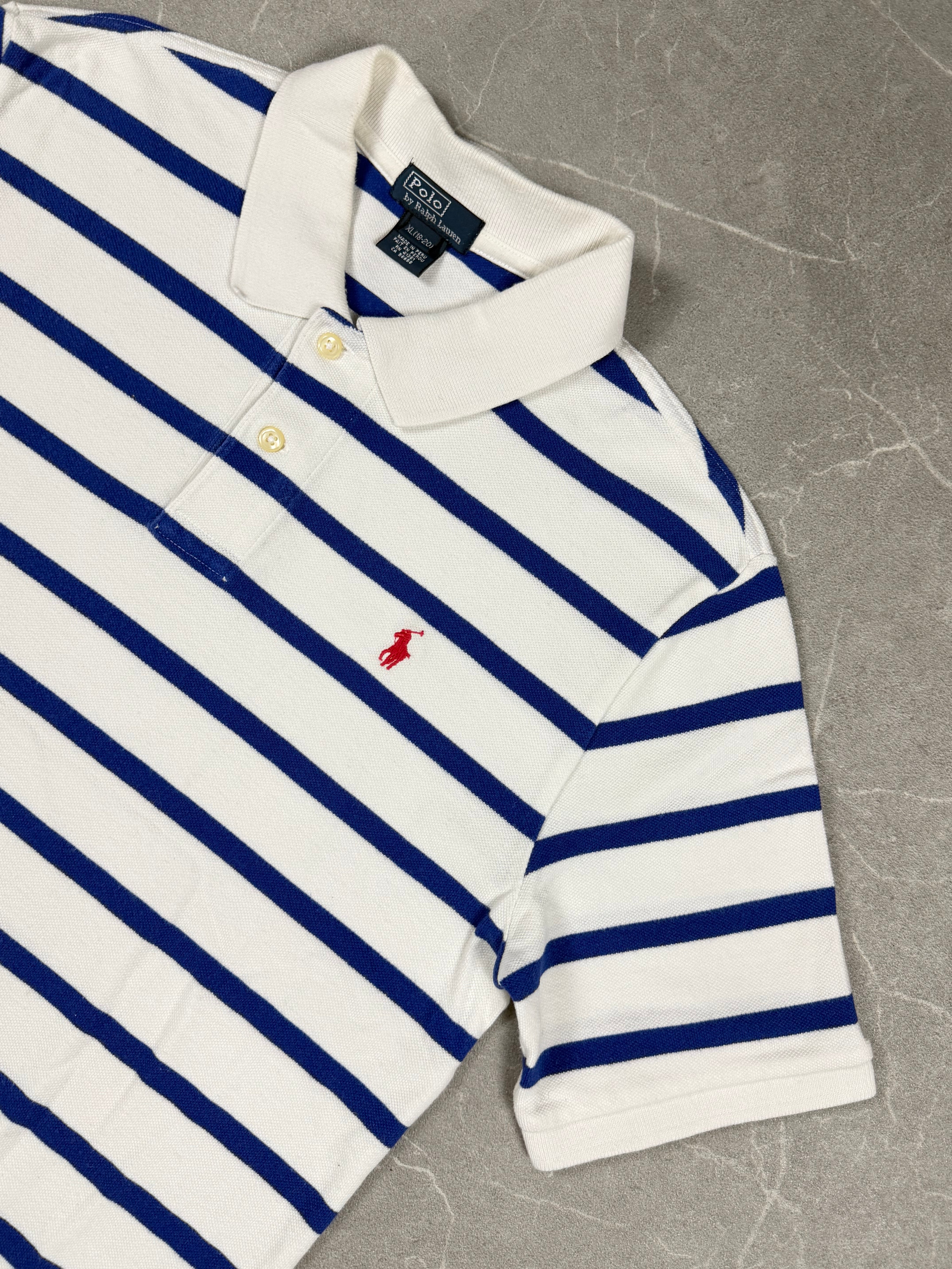 Ralph Lauren striped Slim Fit Poloshirt (M)