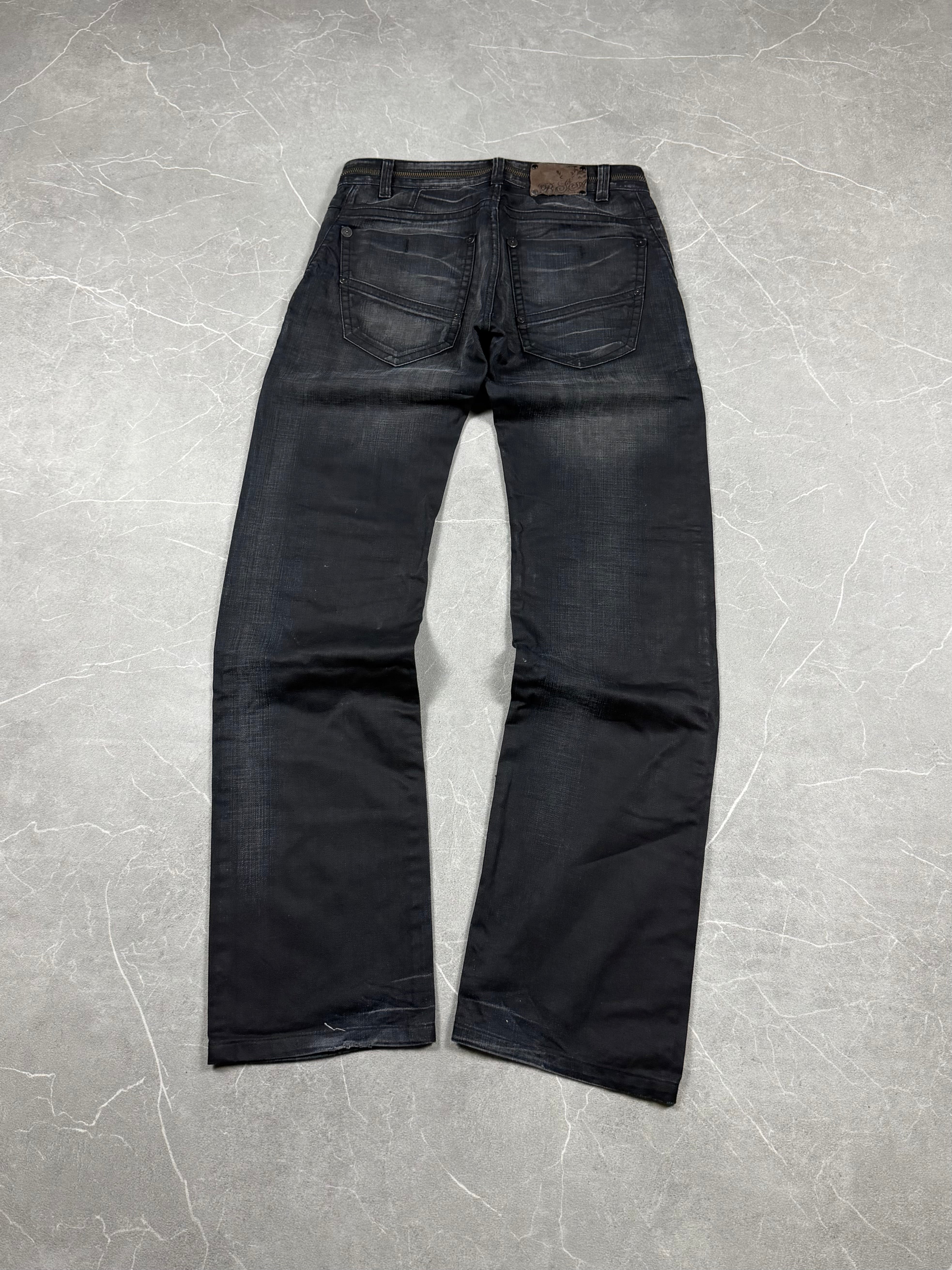 Vintage washed Straight fit Jeans (M)