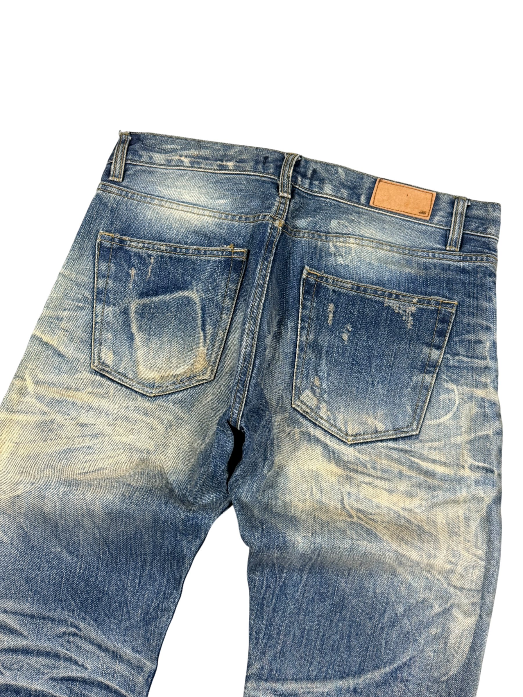 Crazy washed Straightfit Jeans (S)