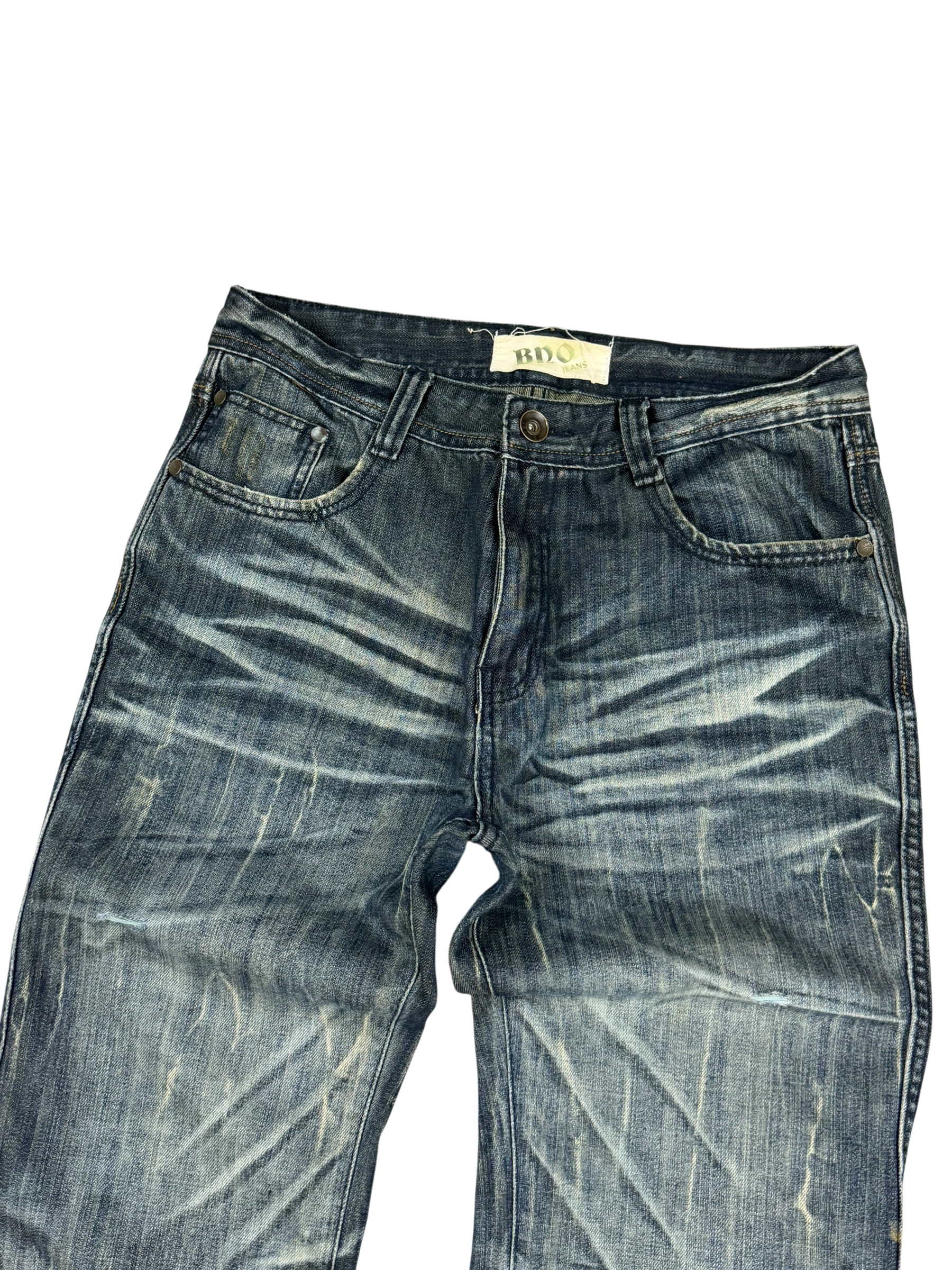 Ultra washed Straight Jeans (S)
