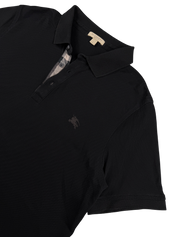 Burberry vintage Slimfit Poloshirt *Black on Black (L)