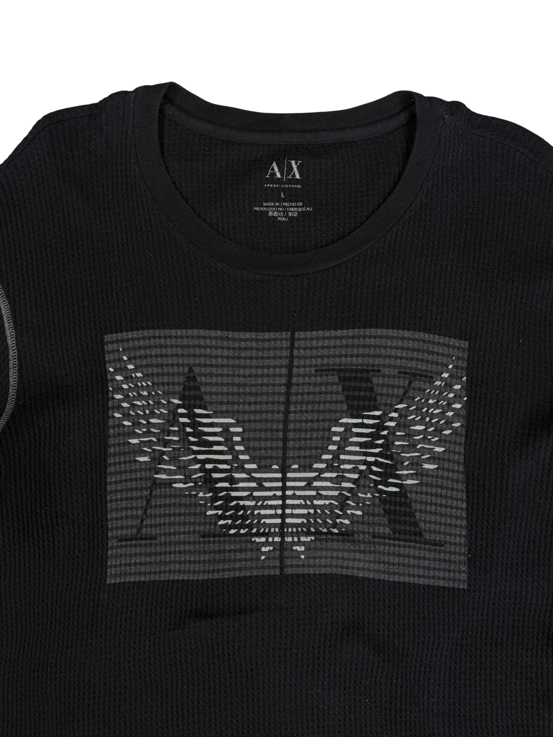Armani vintage long-sleeve top/sweater (L)