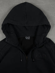 Armani EA7 Zipper Black on Black (M)