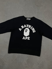 Bape College Crewneck Sweater (XS)