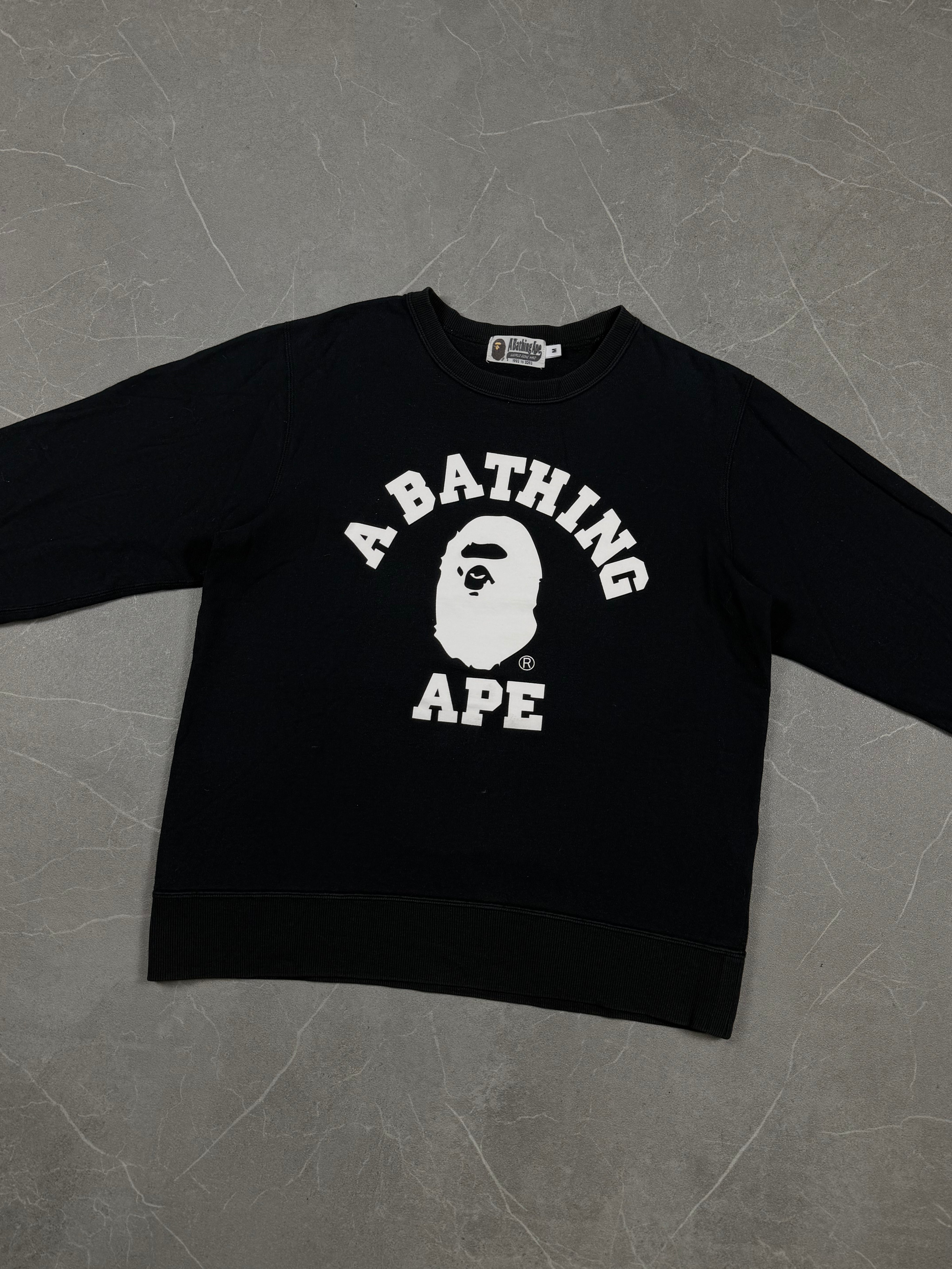 Bape College Crewneck Sweater (XS)