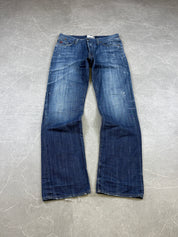 Vintage washed jeans (L)