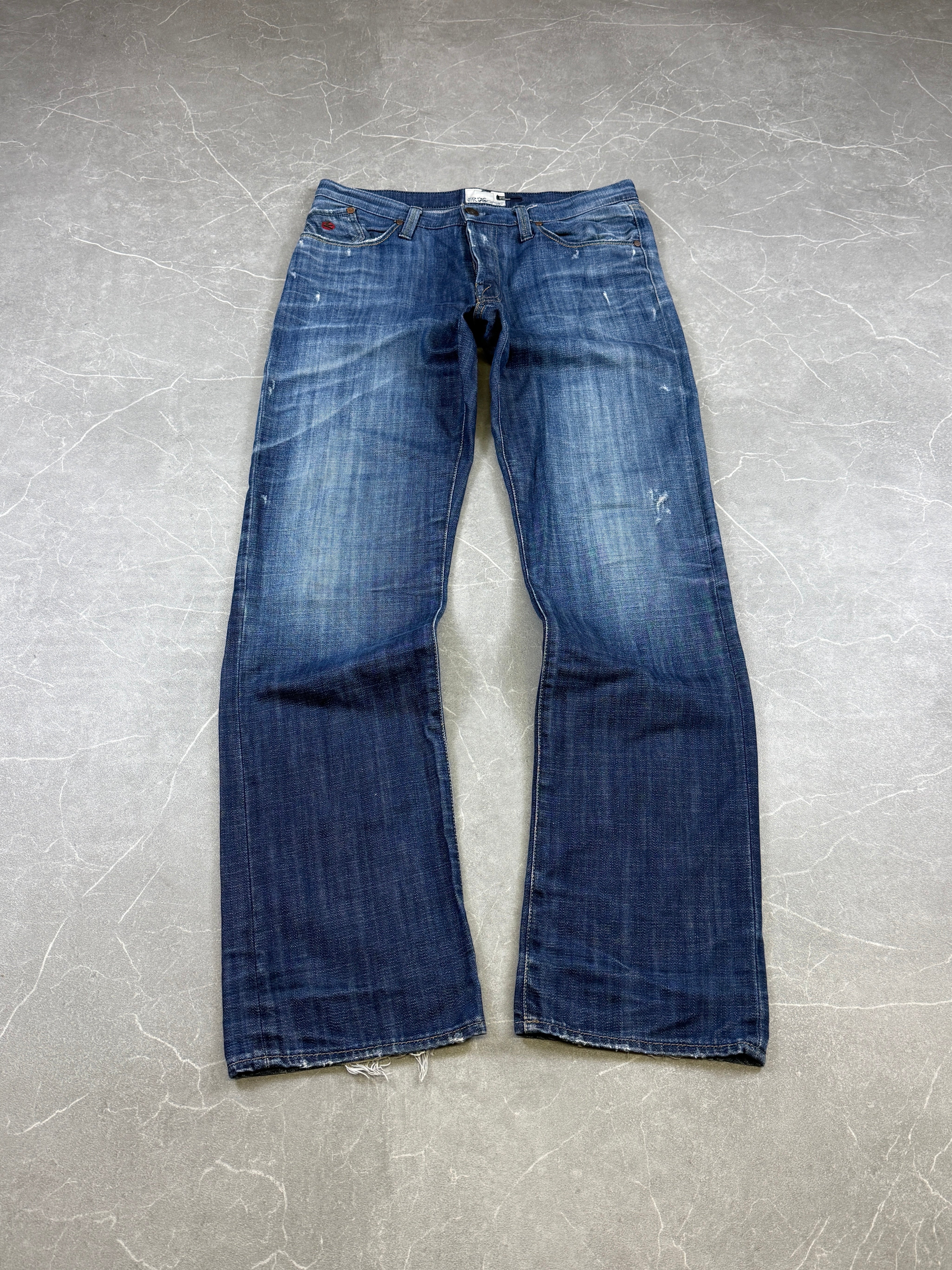Vintage washed jeans (L)