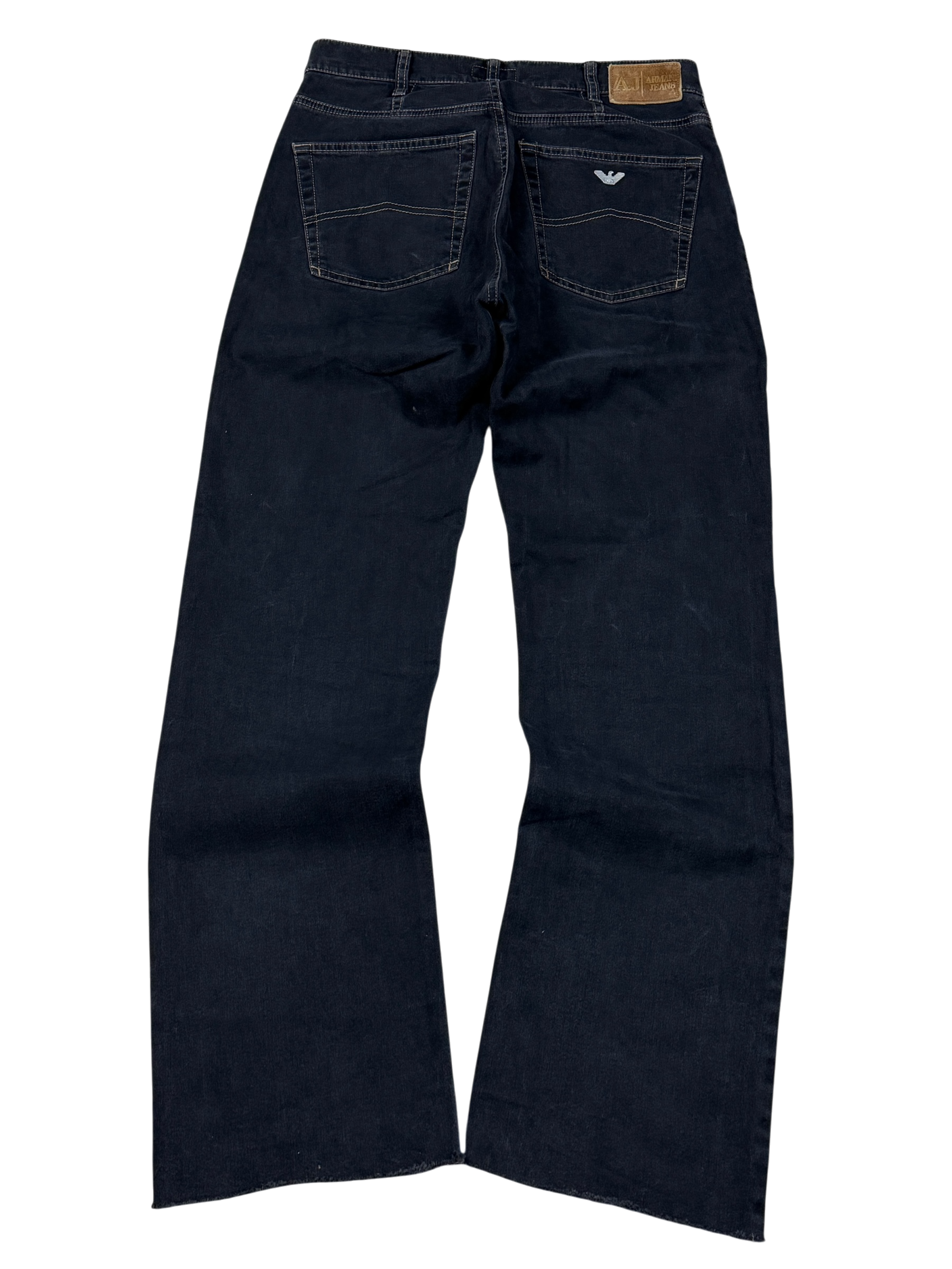 Armani Vintage Straight/Bootleg Jeans (XS)