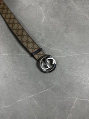 Gucci GG Monogram Belt (100cm)