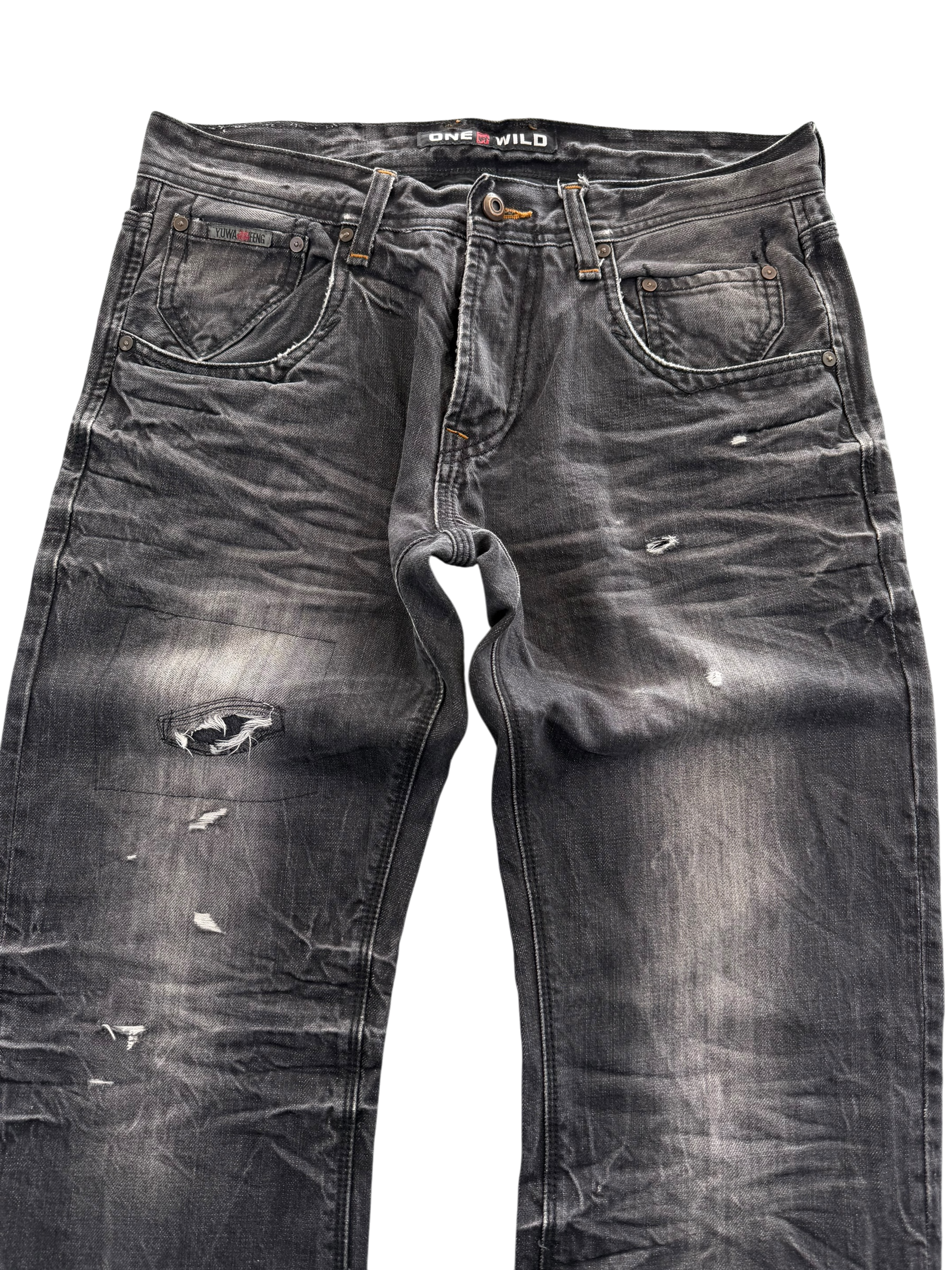 Ultra washed Straightfit Jeans (S)