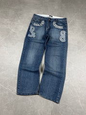 Dolce Gabbana Big Logo Baggy Jeans (M)