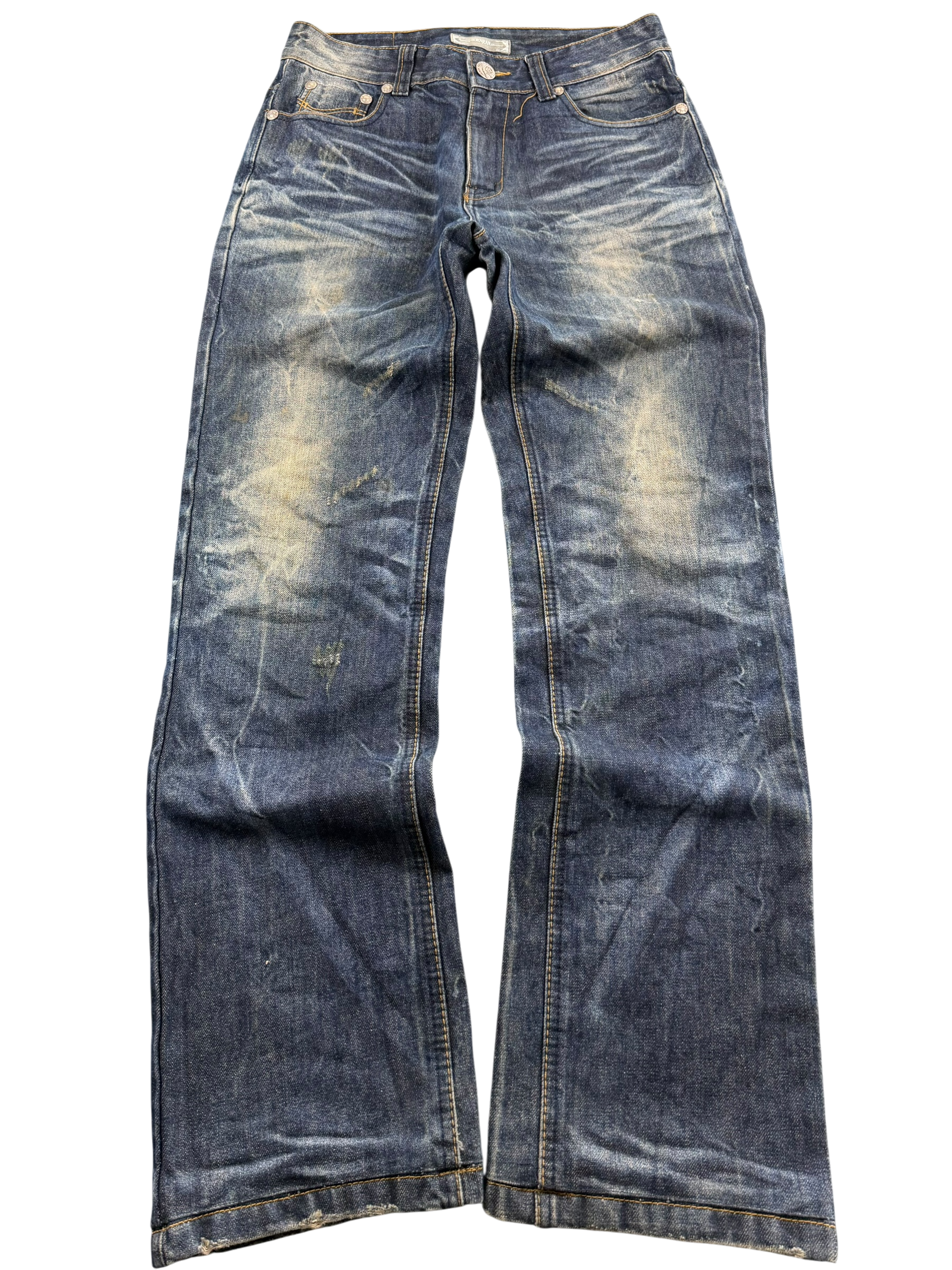 Ultra washed Straightfit Jeans (XS)