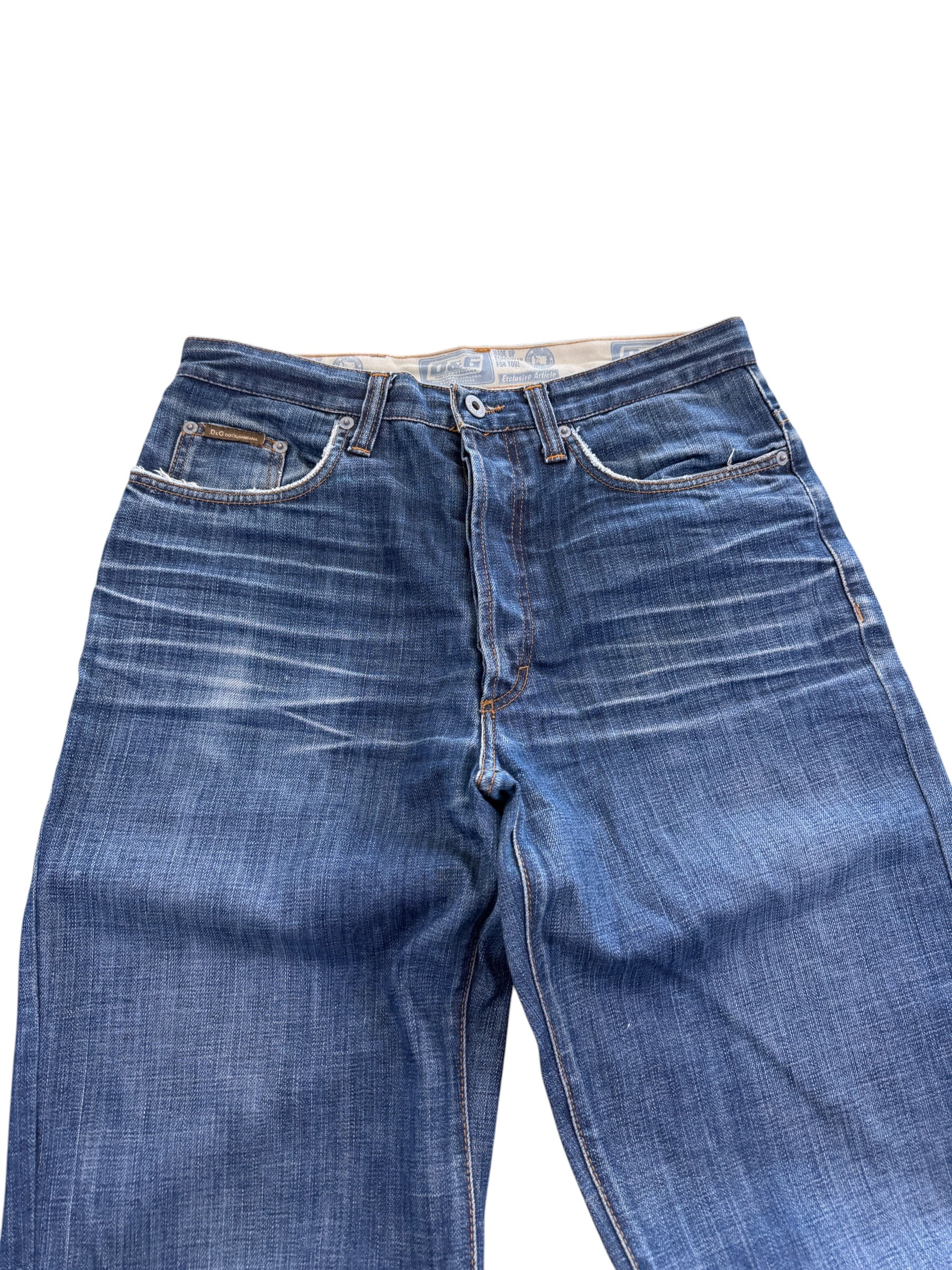Dolce Gabbana washed Straight Jeans (S)