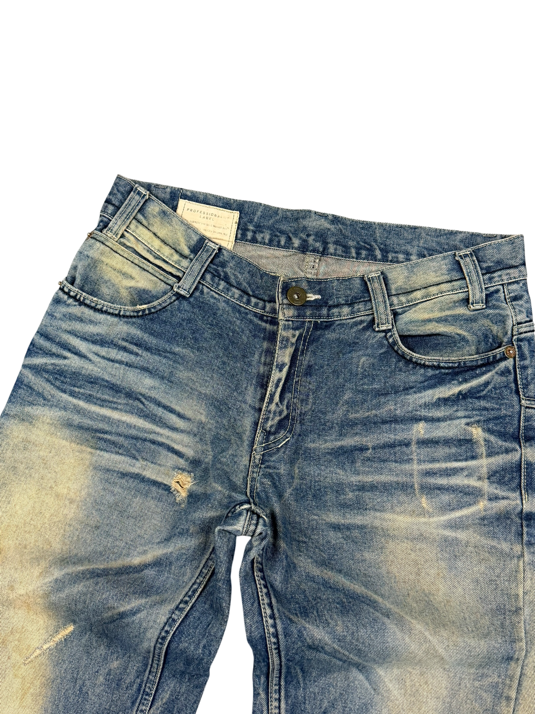 Sand washed Bootcut Jeans (S-M)