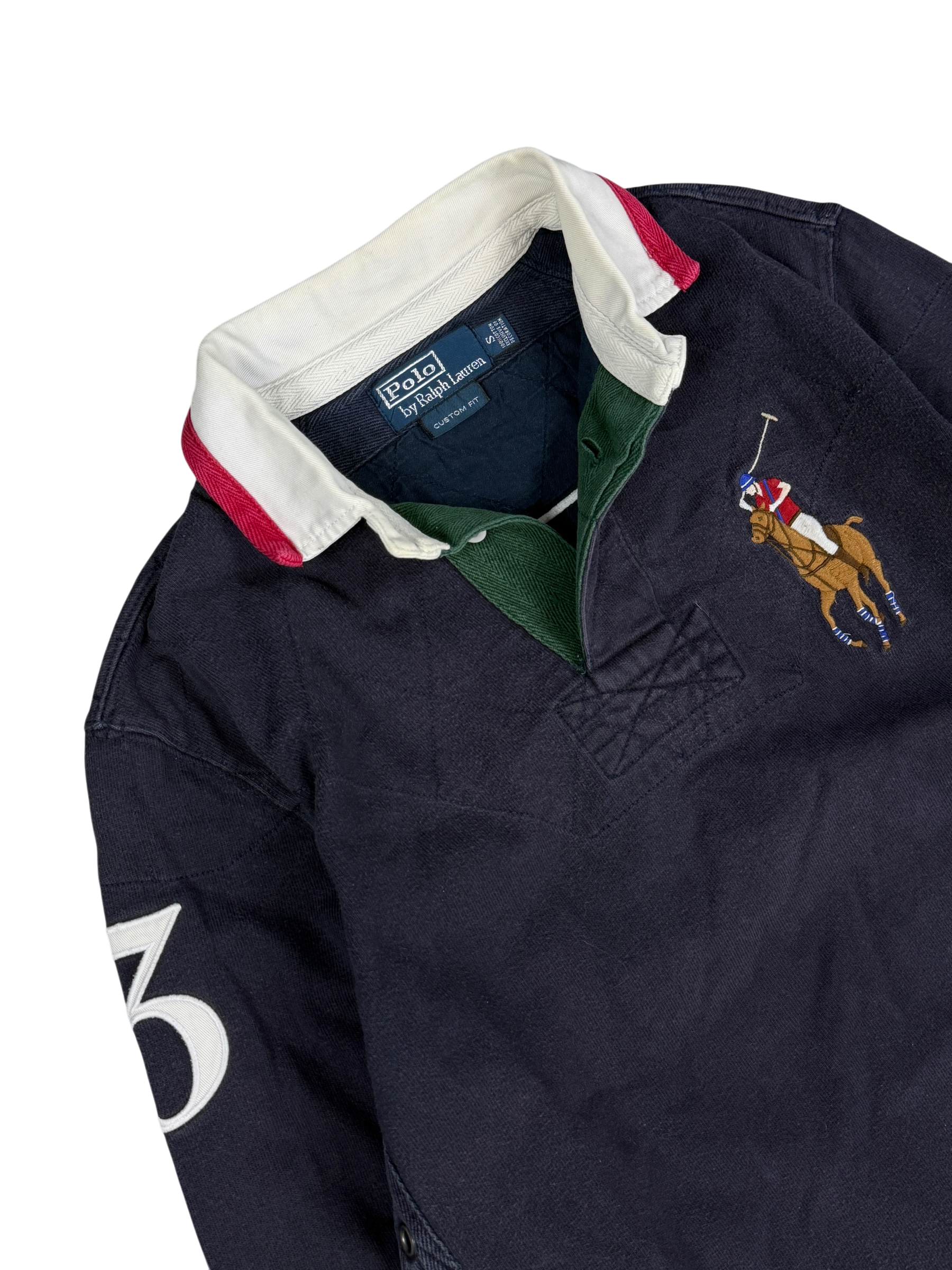 Ralph Lauren Big Pony Long-sleeve Polo Shirt (S)