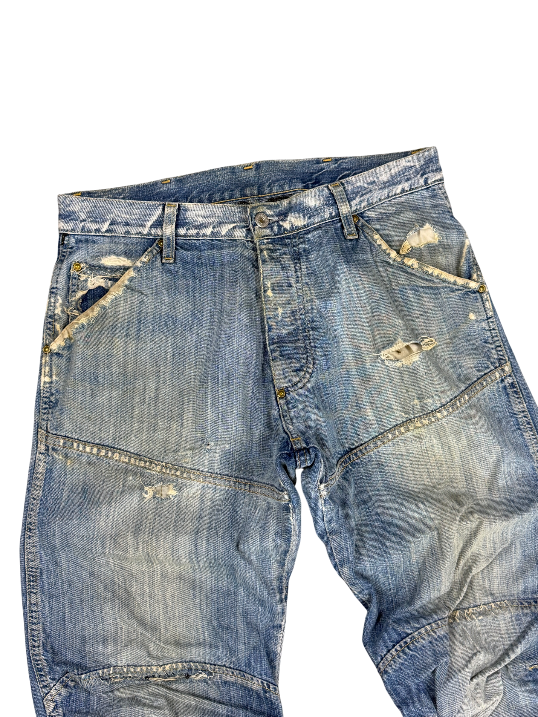 G-Star vintage Elwood Big Logo Bootcut Jeans (S)