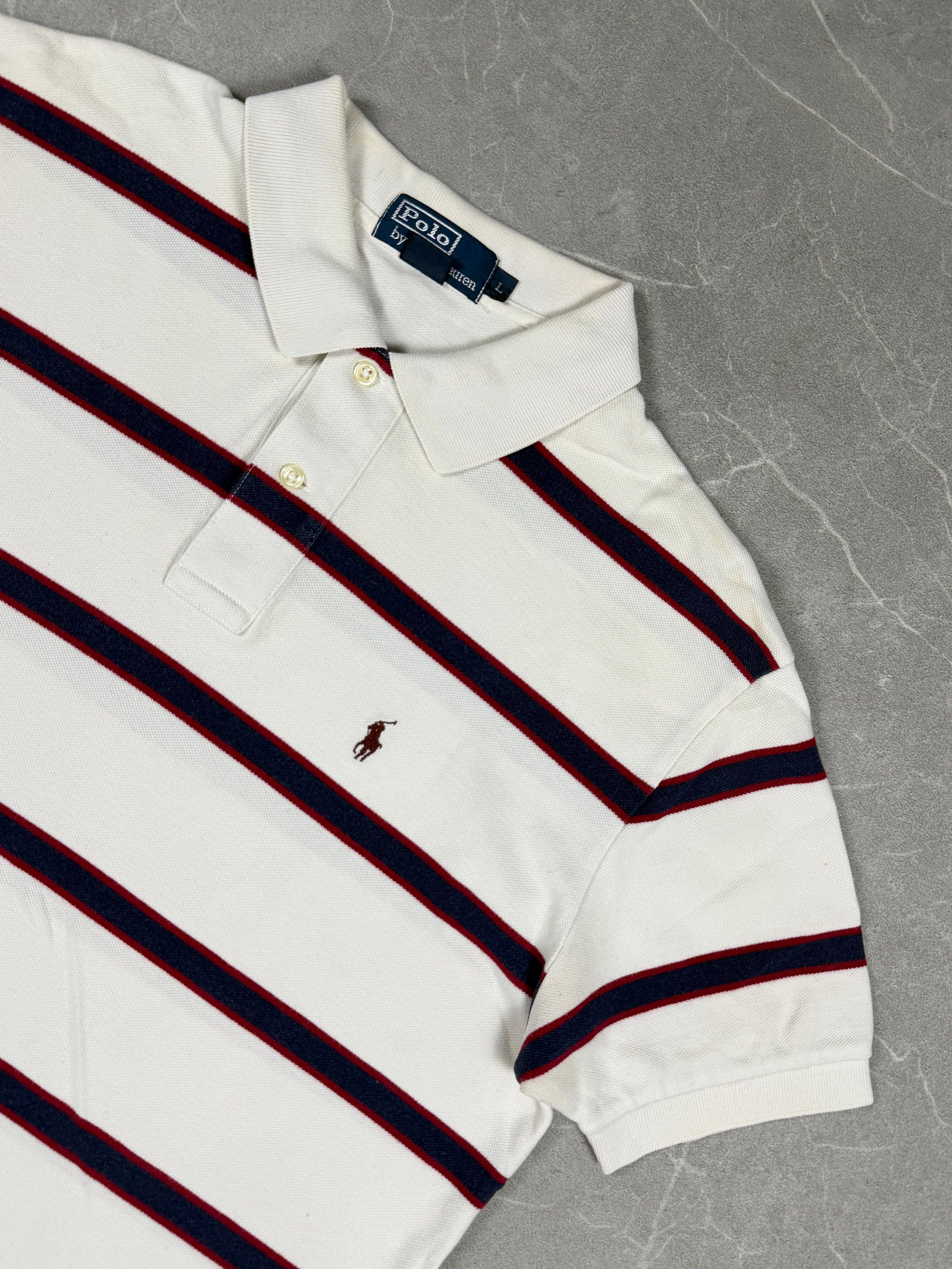 Ralph Lauren striped Poloshirt (L)