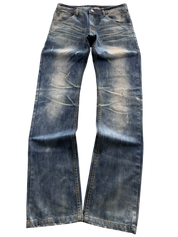 Washed Straightfit Jeans (S)