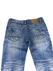 Ultra washed Straight Jeans (XS)