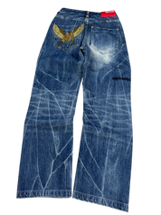 Washed Straightfit Jeans (XXS-XS)