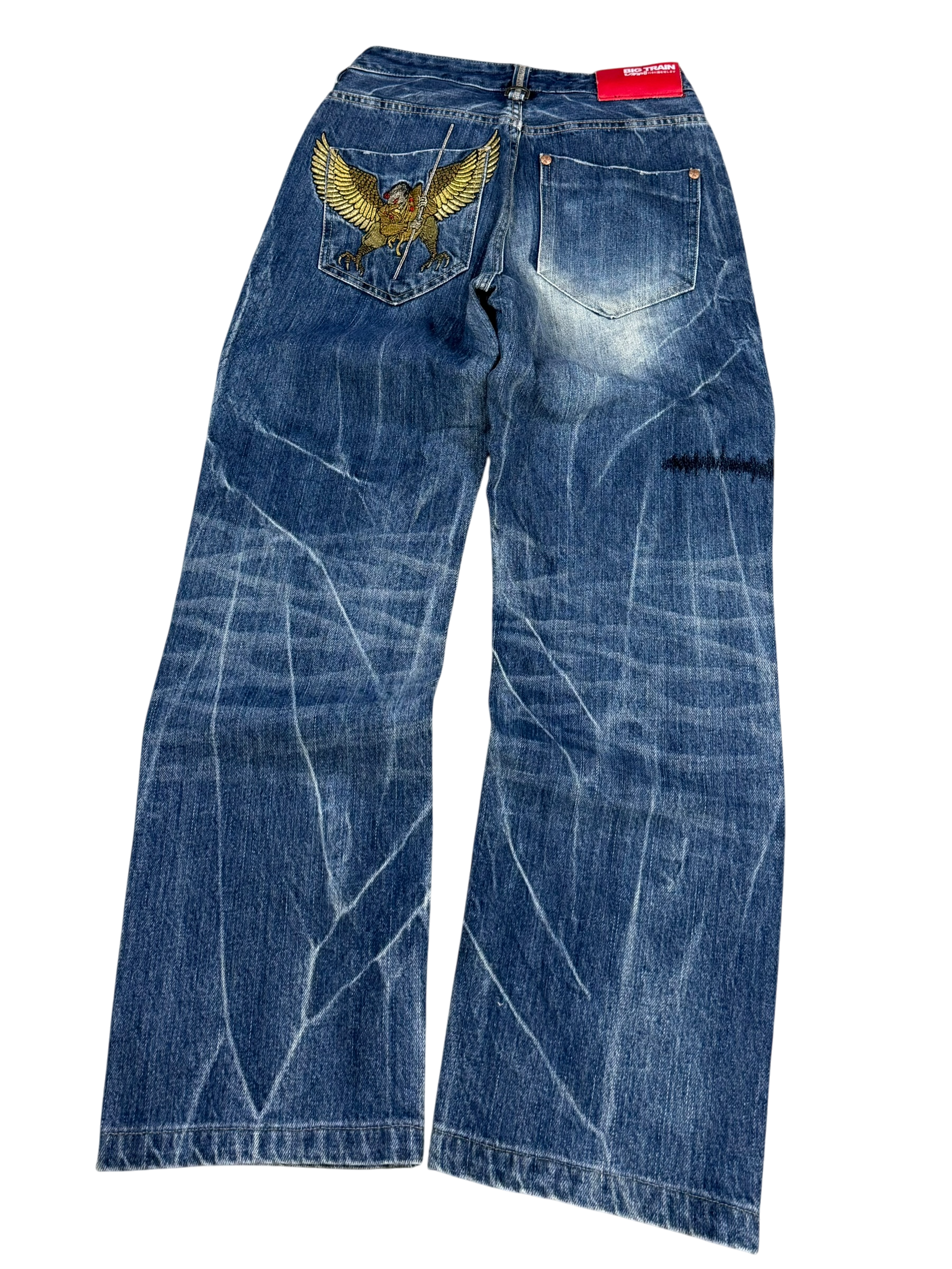 Washed Straightfit Jeans (XXS-XS)